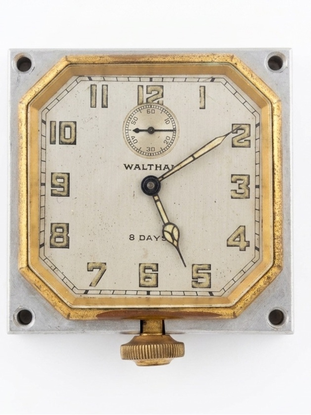 Vintage Waltham 8-Day Clock